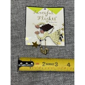 New Vintage 2000 Fanciful Flights Womens Pin Celestial Karen Rossi